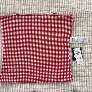 Hollister Red Gingham Reversible Tube Top